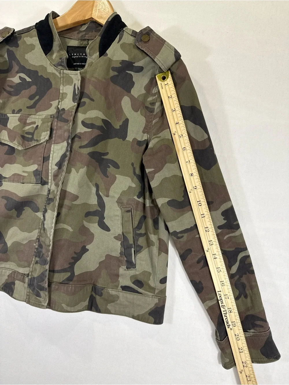 Sanctuary Kids Camo Jacket - Olive & Brown